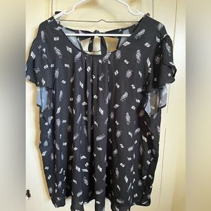 Torrid Tie-back Harry Potter Blouse